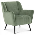 Accentfauteuil, kleur saliegroen