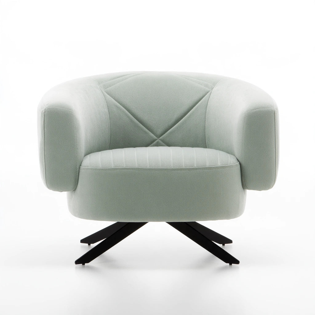 Accentfauteuil, kleur saliegroen