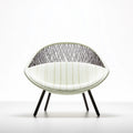 Accentfauteuil, kleur saliegroen