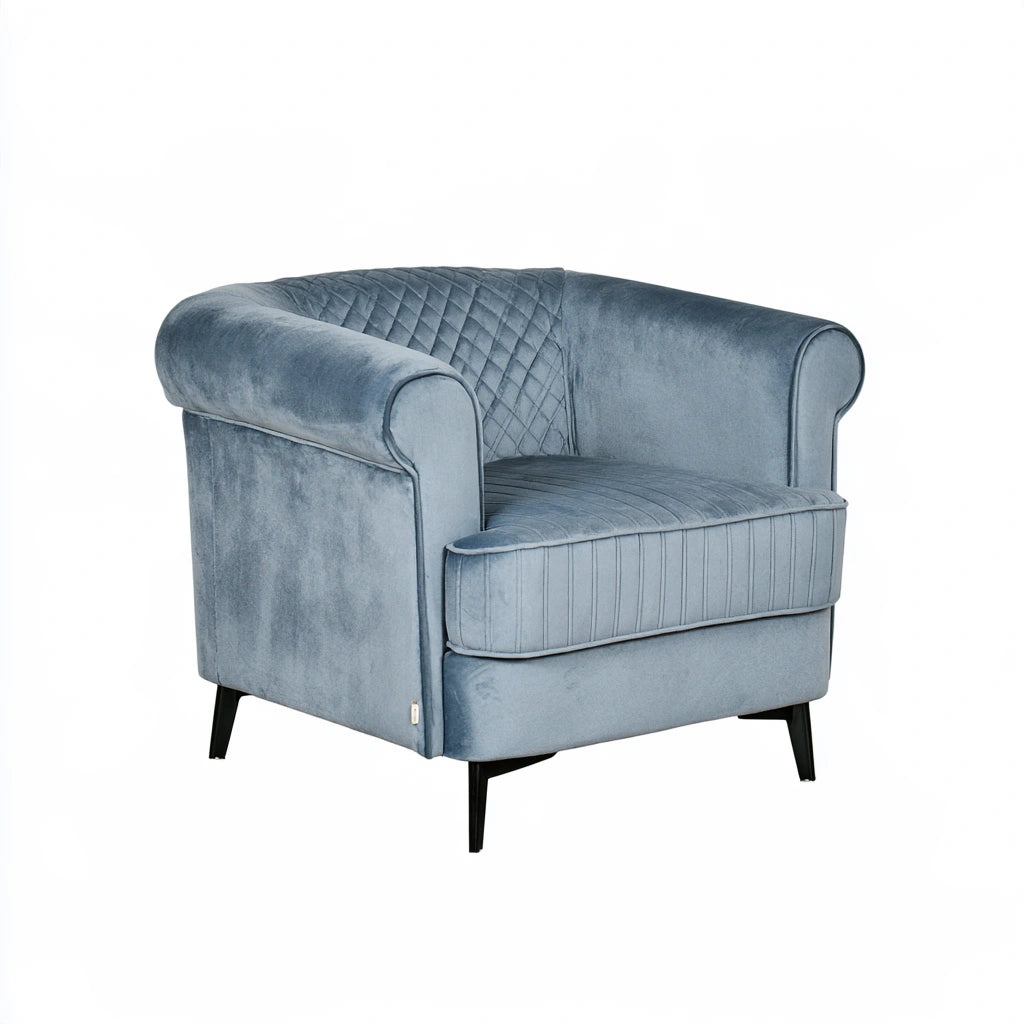 Accentfauteuil, kleur saliegroen