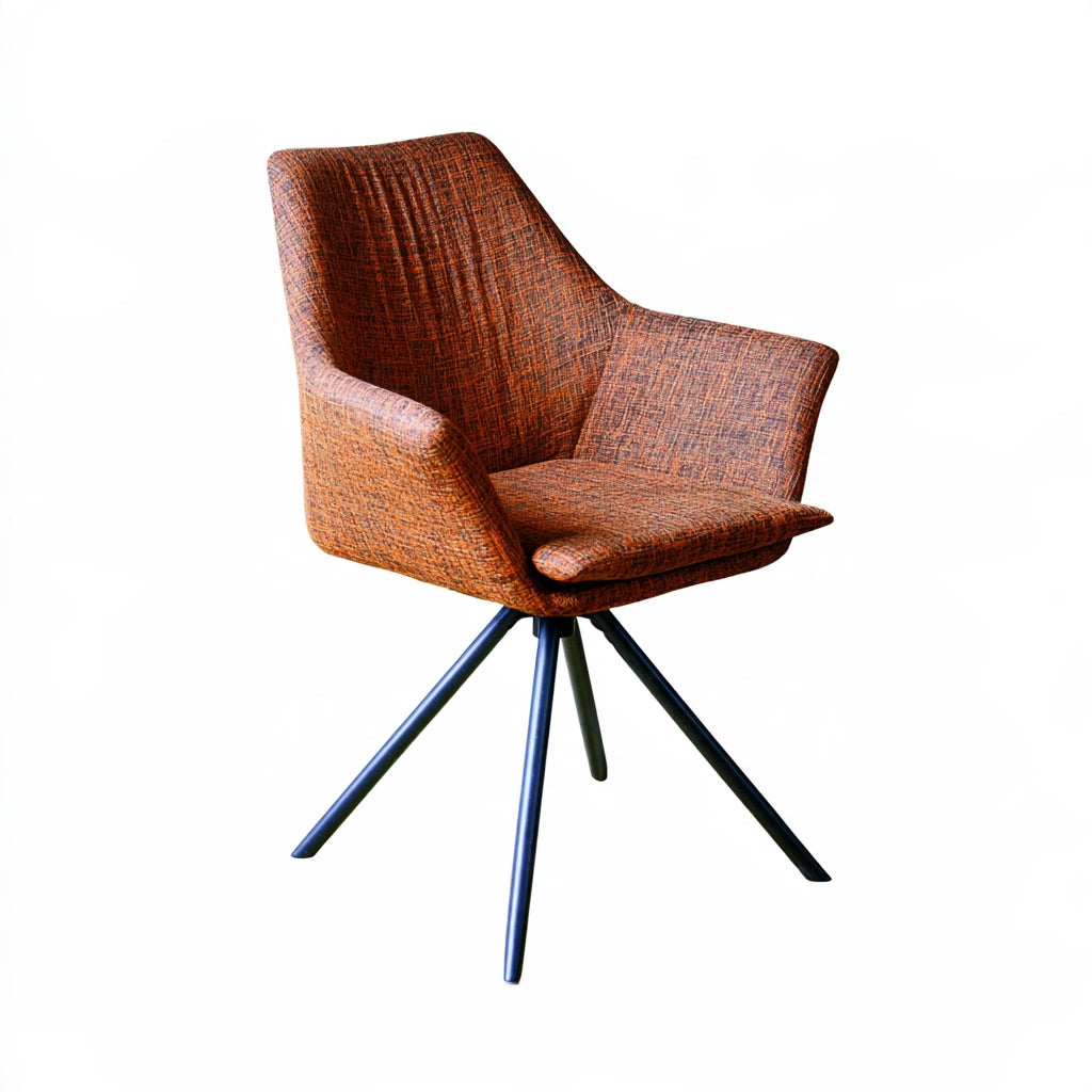 Accentfauteuil draaibaar, kleur grijs