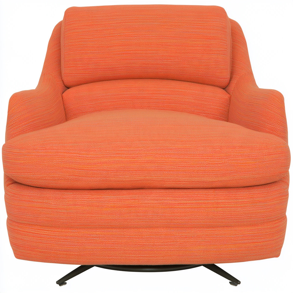 Accentfauteuil draaibaar, kleur grijs