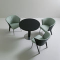 Tuinset met tafel en stoelen, kleur grijs